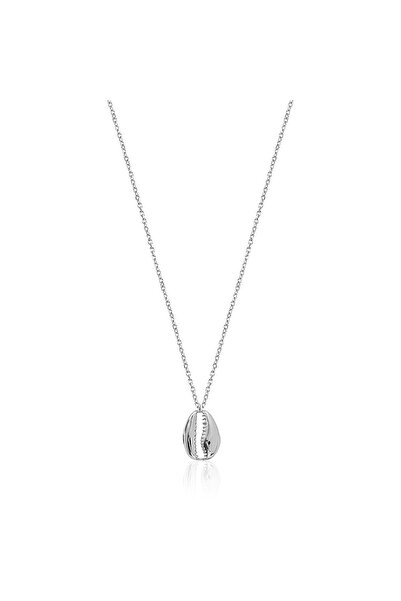 Emiliano Jewellery 925 AYAR GÜMÜŞ DENİZ KABUGU KOLYE