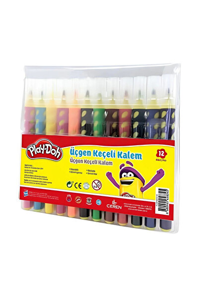 BYR Byrugzy 12 Colors Triangle Brush Tip Pen Pp Box Byrnew