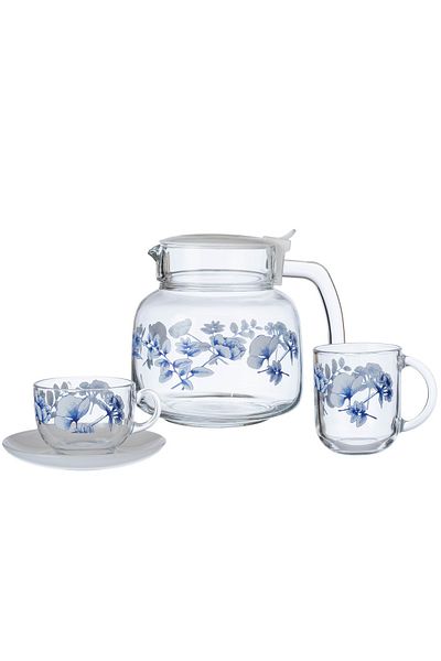 Luminarc Jug set with multi-use drinking cups