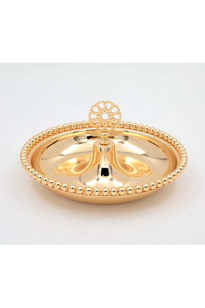 Dania Multipurpose Metal Holder Gold 18x18x5cm
