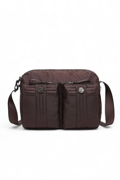 SMART BAGS Тъмнокафява унисекс чанта през рамо SMB 8713