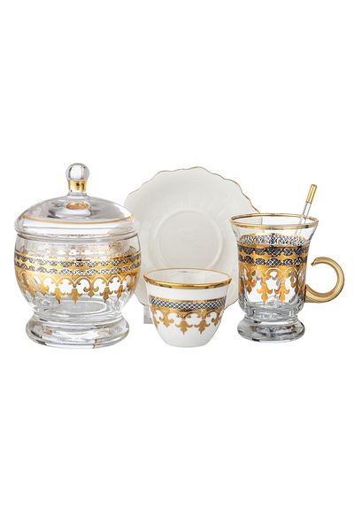 Byblos Coffee and tea set 25 pieces