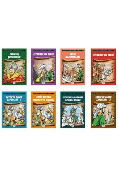 Karma Kitaplar Conqueror Sultan Mehmet Series Set (8 Books)