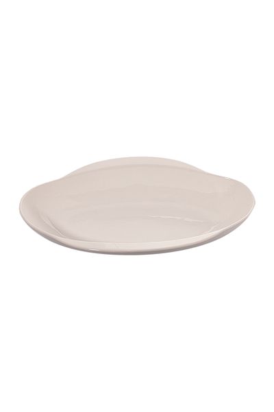 Dania Porcelain Service Plate White 50x30cm