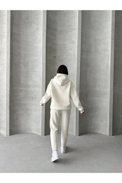JK Stores Three Thread Fleece Oversize Tracksuit Set