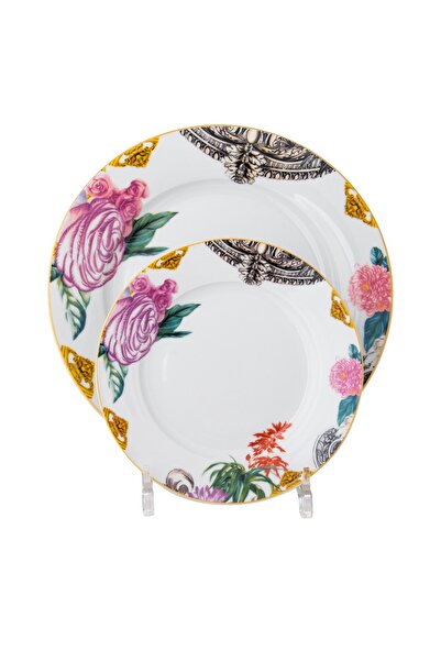 Dania Porcelain dining set, 28 pieces, floral print, suitable for 6 people