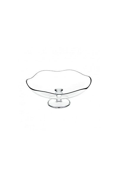 Dania Tuscany Turkish glass sweets serving dish, size 30 cm, with an attractive design