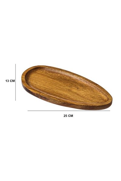 Dania Waterproof and multi-use bamboo wooden serving dish