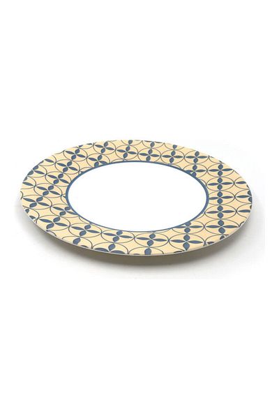 Luminarc 18-Piece Dinner Set Blue/Orange/White 28x28x3cm
