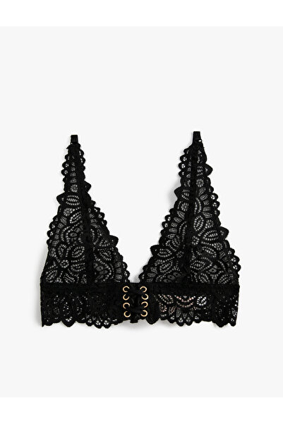 Koton Sutien necăptusit din dantelă cu detaliu cravată