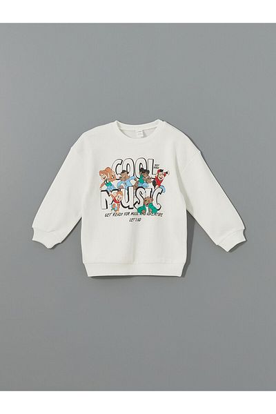 LC Waikiki Lcwk Crew Neck Printed Boys' Sweatshirt
