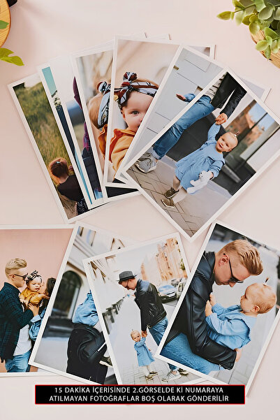 yhfoto 50 ADET 10X15 FOTO BASKI - KLASİK FOTOĞRAF BASKI - 10X15 BASKI