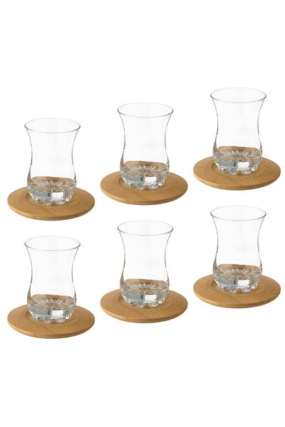 Dania A tea set consisting of 6 tea cups + 6 tea saucers