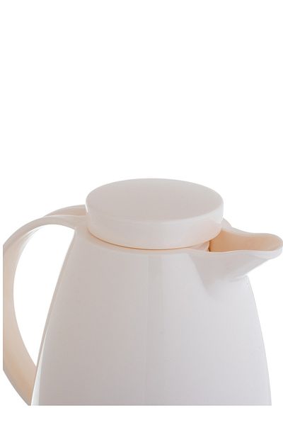 Dania Gray plastic thermos with glass inside
