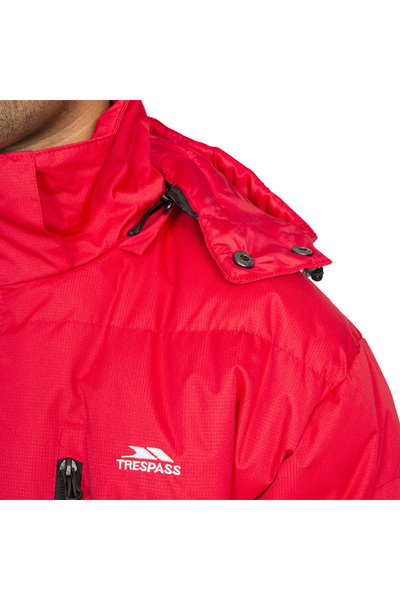 Trespass Clip - Padded Men's Black Outdoor Jacket Men's Outdoor Jacket Majkcai20001