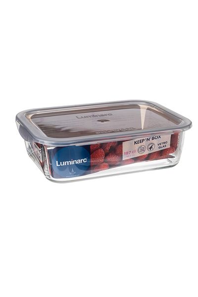 Luminarc Glass oven tray with plastic cover
