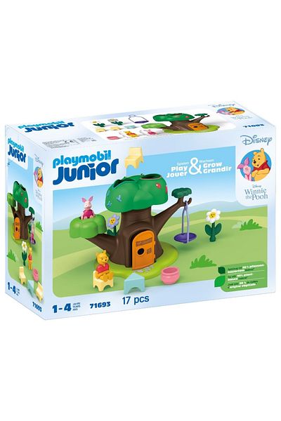 Playmobil Junior Disney - Casa din copac a lui Winnie si Piglet