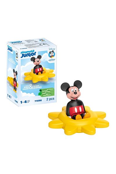 Playmobil Junior Disney - Soare rotativ cu zornaitoare Mickey