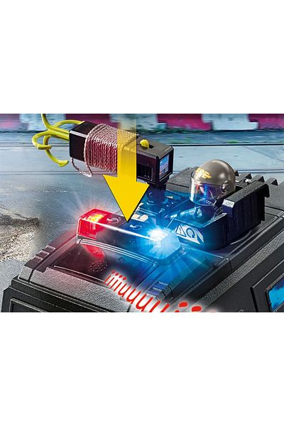 Playmobil - VEHICULUL DE TEREN AL ECHIPEI SWAT