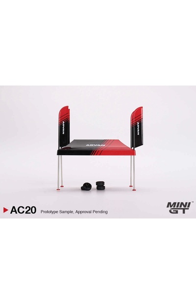 mini gt 1/64 Paddock Service Tent Set - ADVAN MGTAC20