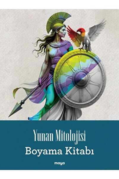 İthaki Yayınları Yunan Mitolojisi Boyama Kitabı