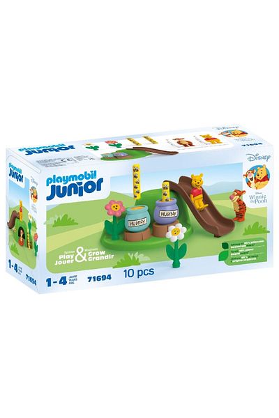 Playmobil Junior Disney - Gradina cu albine a lui Winnie si Tigger