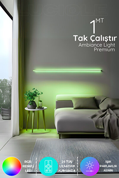 luciole Led Işık Rgb Kumandalı Dimmer light Tak Çalıştır Plus
