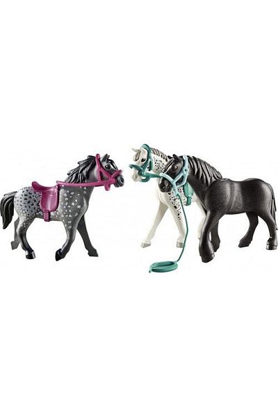 Playmobil - Set 3 Cai: Frizian, Knabstrupper, Andaluz