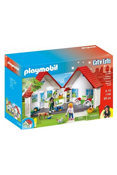 Playmobil - Set portabil clinica veterinara