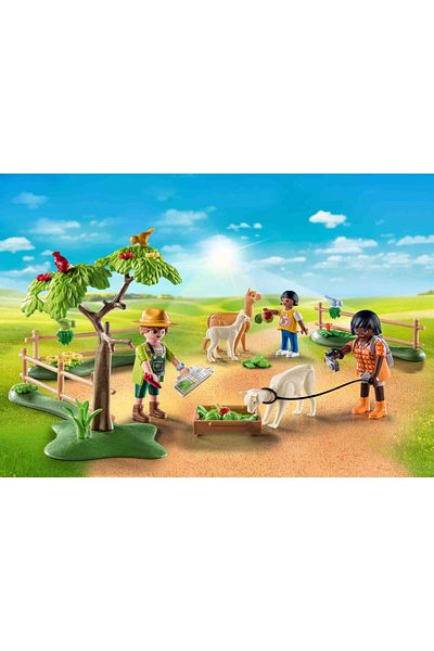 Playmobil - Walking With Alpaca