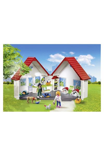 Playmobil - Set portabil clinica veterinara