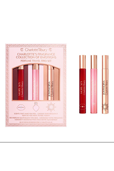 charlotte tilbury FRAGRANCE COLLECTION OF EMOTIONS PERFUME TRAVEL SET