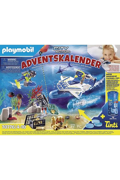 Playmobil - Calendar Craciun - Politia Sub Apa