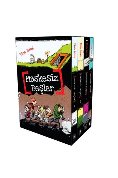 Genel Markalar Maskesiz Beşler Serisi - Kutulu Set (4 Kitap)