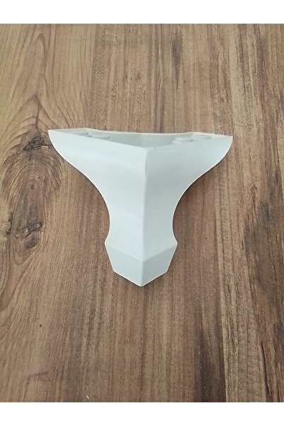 dolaylaryapimarket 8 Cm Plastik Ayak Mobilya Dolap Kanepe Puf Berjer TV ünitesi Ayağı (4 ADET)