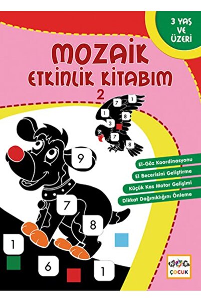 Yeditepe Yayınevi Mozaik Etkinlik Kitabım 2 (Dörtgen)