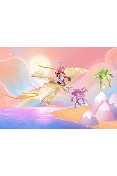 Playmobil - Calatorie Cu Pegasus Printre Nori