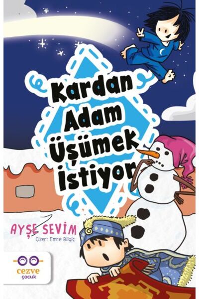 Cezve Çocuk Kardan Adam Üşümek İstiyor