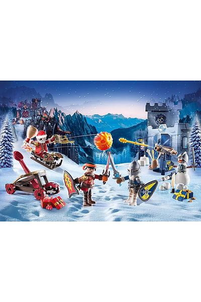 Playmobil - CALENDAR CRACIUN - NOVELMORE BATAIE CU ZAPADA