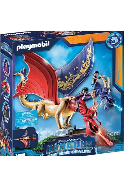 Playmobil - Dragons: Wu Wei & Jun