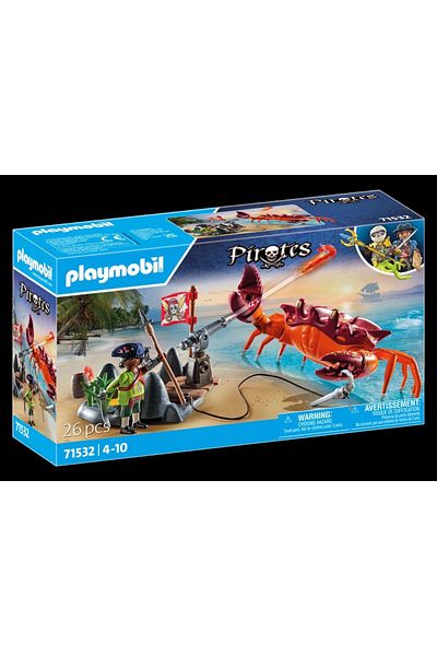 Playmobil - Lupta impotriva crabului urias
