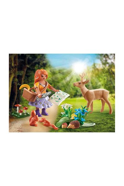 Playmobil - Set Cadou Femeie Cautatoare De Plante