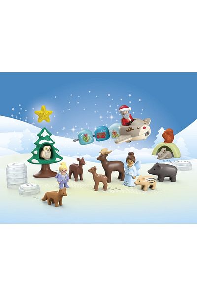 Playmobil Junior - Calendar zapada de Craciun