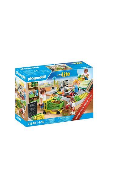 Playmobil - Promo pack supermarket cu produse bio