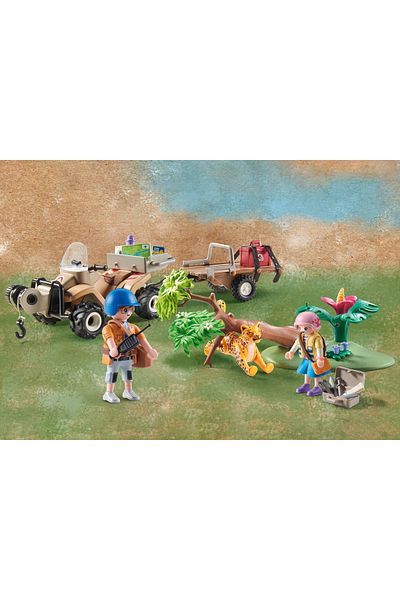 Playmobil - Vehicul Pentru Salvarea Animalelor