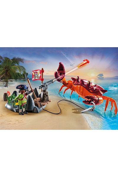 Playmobil - Lupta impotriva crabului urias