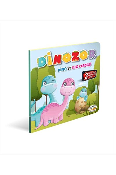 Genel Markalar Dinozor Dino Ve Kız Kardeşi 3 Boyutlu