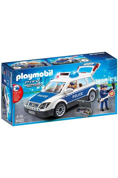 Playmobil - Masina De Politie Cu Lumina Si Sunete
