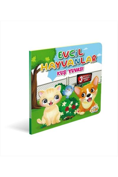 Genel Markalar Evcil Hayvanlar Kuş Yuvası 3 Boyutlu