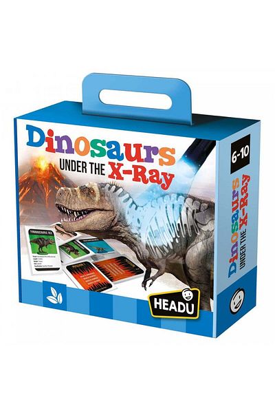 Headu Stem - Joc Cu Lanterna Uv - Descopera Dinozaurii